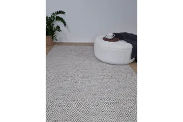 Gåsöga Ullmatta 240x340 cm Rektangulär - Grå - Textil & mattor - Mattor - Modern matta - Ullmatta