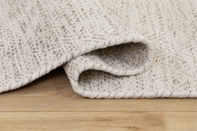 Gåsöga Ullmatta 300x400 cm Rektangulär - Beige - Textil & mattor - Mattor - Modern matta - Ullmatta