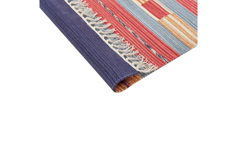 Gandzak Bomullsmatta 140x200 cm - Blå - Textil & mattor - Mattor - Modern matta - Bomullsmatta