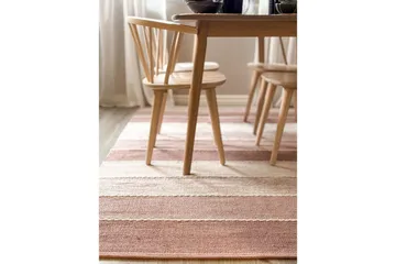Garnmatta Båstad - 140x200 cm, Gammelrosa - Textil & mattor - Mattor - Modern matta - Bomullsmatta