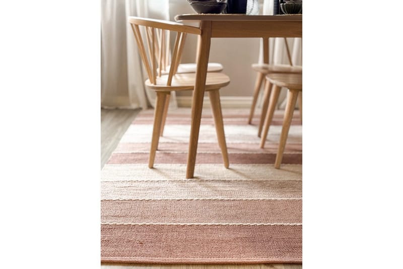 Garnmatta Båstad - 140x200 cm, Gammelrosa - Textil & mattor - Mattor - Modern matta - Bomullsmatta