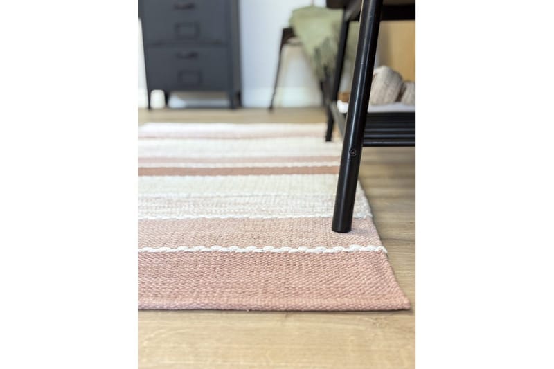 Garnmatta Båstad - 140x200 cm, Gammelrosa - Textil & mattor - Mattor - Modern matta - Bomullsmatta