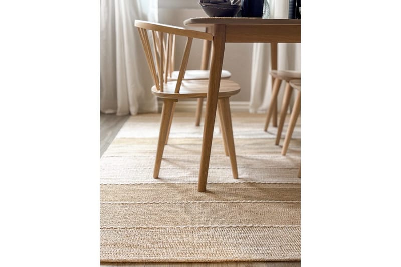 Garnmatta Båstad - 140x200 cm, Natur - Textil & mattor - Mattor - Modern matta - Bomullsmatta