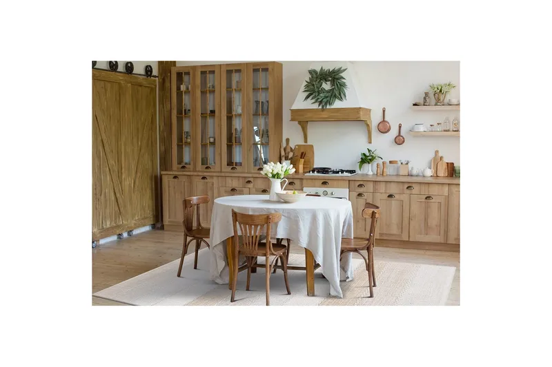 Garnmatta Båstad - 160x230 cm, Creme - Textil & mattor - Mattor - Modern matta - Bomullsmatta