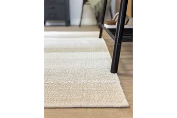 Garnmatta Båstad - 160x230 cm, Creme - Textil & mattor - Mattor - Modern matta - Bomullsmatta