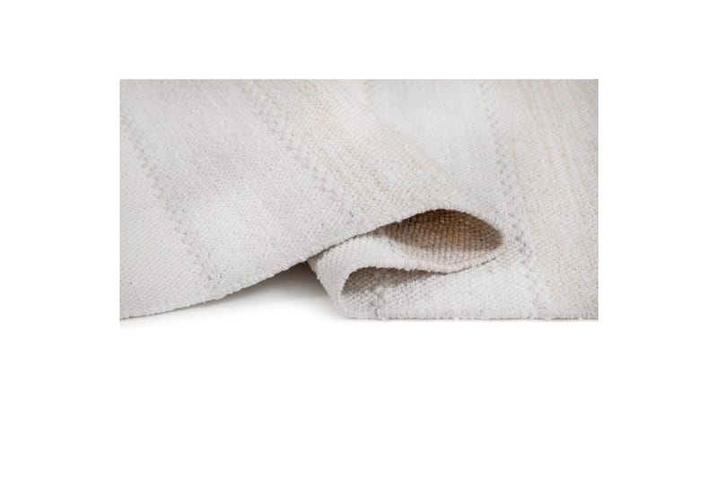 Garnmatta Båstad - 160x230 cm, Creme - Textil & mattor - Mattor - Modern matta - Bomullsmatta