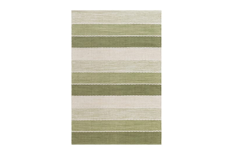 Garnmatta Båstad - 160x230 cm, Grön - Textil & mattor - Mattor - Modern matta - Bomullsmatta
