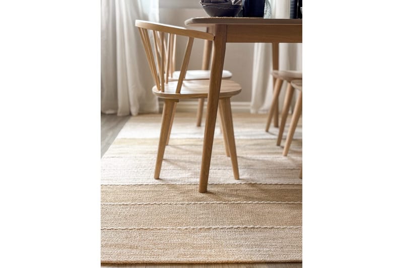 Garnmatta Båstad - 160x230 cm, Natur - Textil & mattor - Mattor - Modern matta - Bomullsmatta