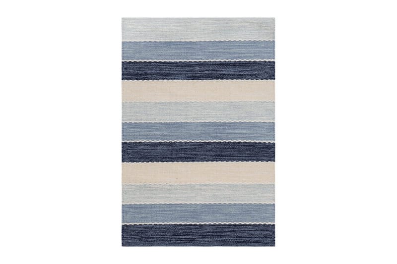 Garnmatta Båstad - 75x150 cm, Blå - Textil & mattor - Mattor - Modern matta - Bomullsmatta