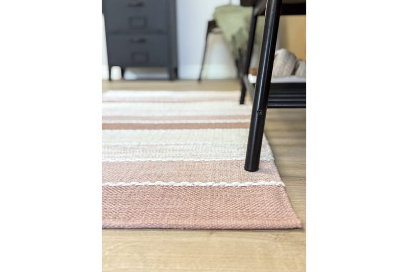 Garnmatta Båstad - 75x220 cm, Gammelrosa - Textil & mattor - Mattor - Modern matta - Bomullsmatta