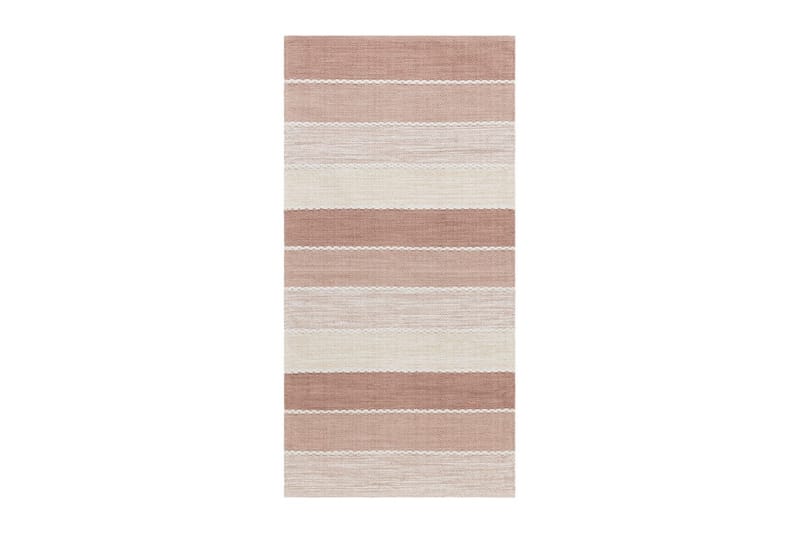 Garnmatta Båstad - 75x280 cm, Gammelrosa - Textil & mattor - Mattor - Modern matta - Bomullsmatta