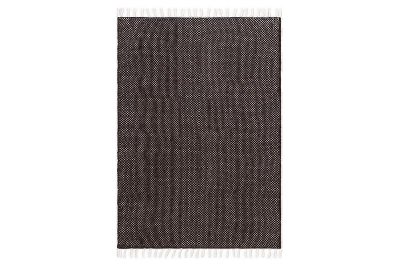 Garnmatta Line - 130x190 cm, Choklad - Textil & mattor - Mattor - Modern matta - Bomullsmatta