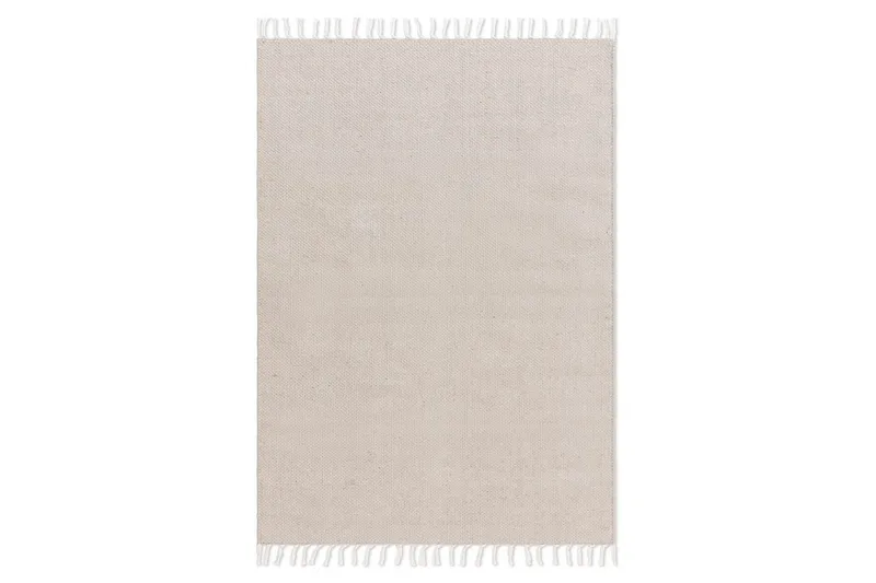Garnmatta Line - 130x190 cm, Greige - Textil & mattor - Mattor - Modern matta - Bomullsmatta