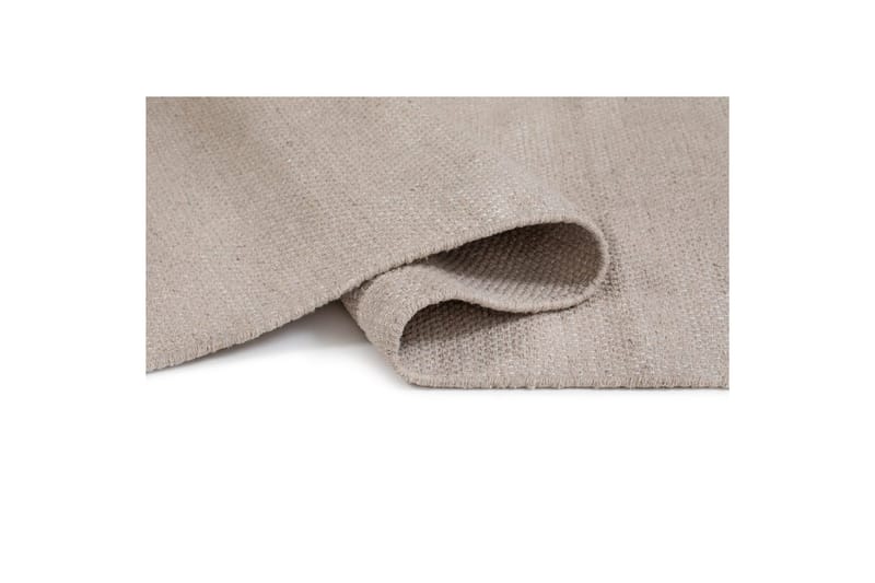 Garnmatta Line - 130x190 cm, Greige - Textil & mattor - Mattor - Modern matta - Bomullsmatta