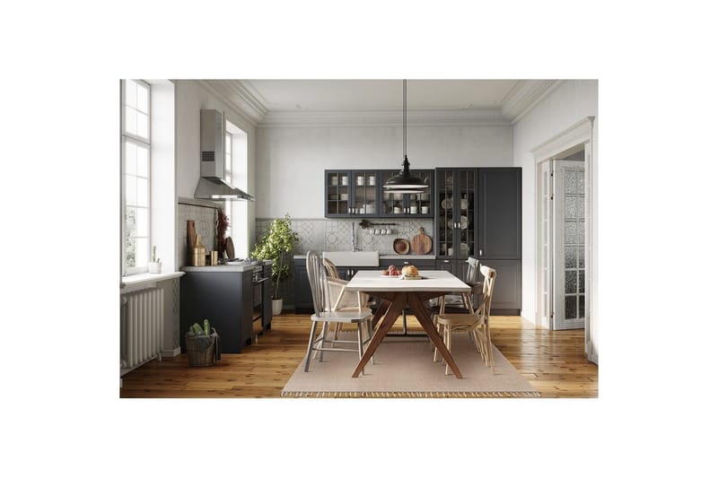 Garnmatta Line - 130x190 cm, Linne - Textil & mattor - Mattor - Modern matta - Bomullsmatta