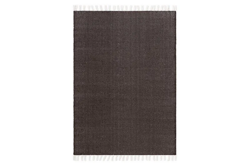 Garnmatta Line - 160x230 cm, Choklad - Textil & mattor - Mattor - Modern matta - Bomullsmatta