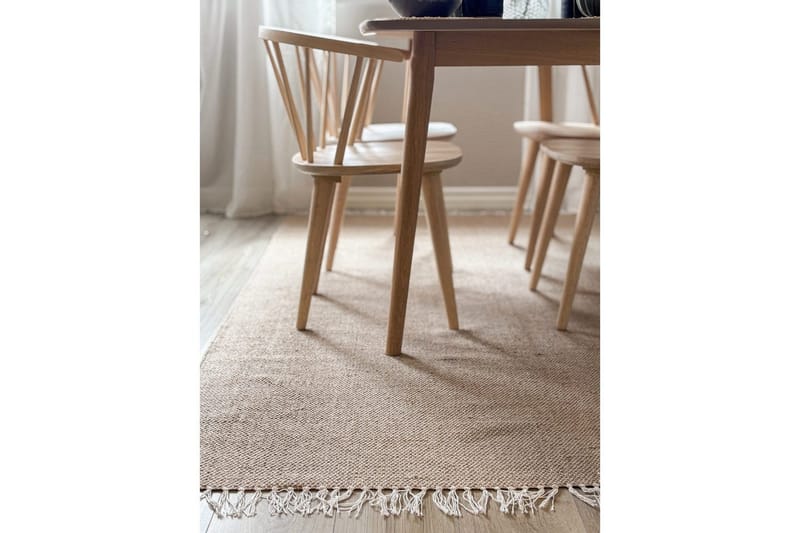 Garnmatta Line - 200x300 cm, Linne - Textil & mattor - Mattor - Modern matta - Bomullsmatta