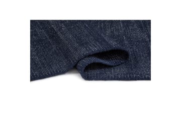 Garnmatta Line - 200x300 cm, Marinblå - Textil & mattor - Mattor - Modern matta - Bomullsmatta