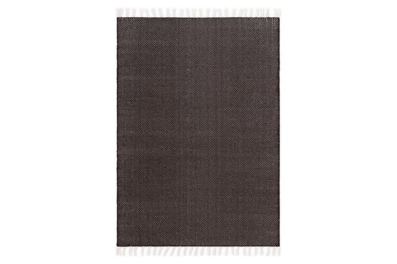 Garnmatta Line - 75x220 cm, Choklad - Textil & mattor - Mattor - Modern matta - Bomullsmatta