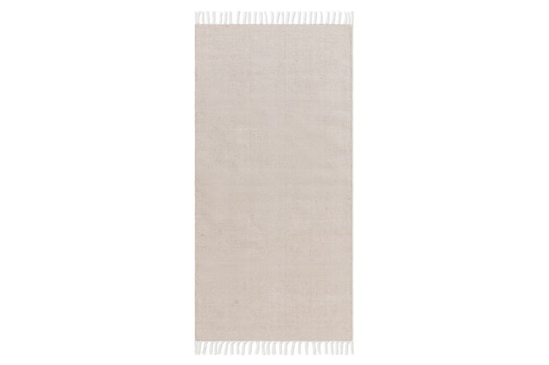 Garnmatta Line - 75x220 cm, Greige - Textil & mattor - Mattor - Modern matta - Bomullsmatta