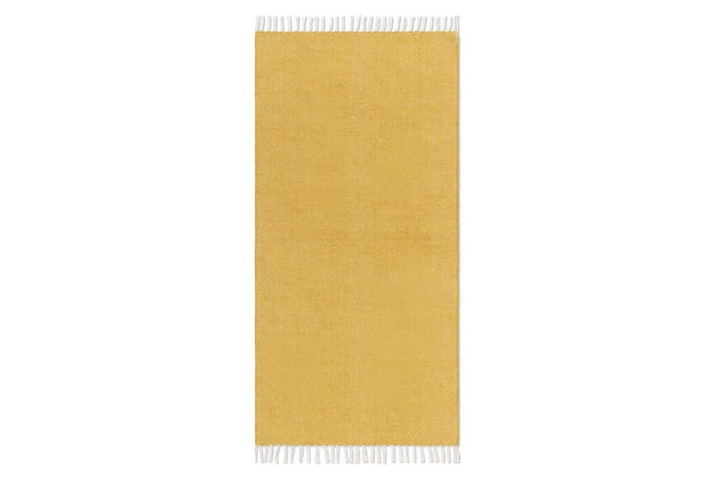 Garnmatta Line, 75x220 cm, Gul