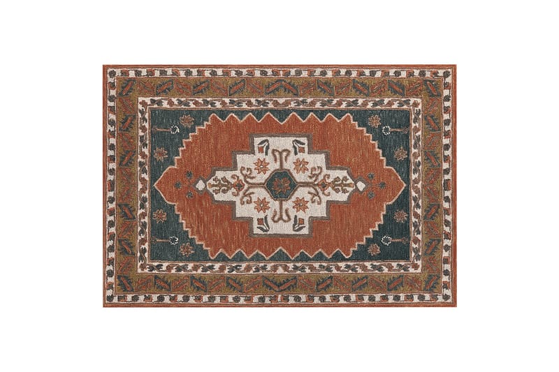 Gelinkaya Ullmatta 140x200 cm - Brons - Textil & mattor - Mattor - Modern matta - Ullmatta