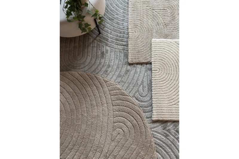 Genova Zen Wiltonmatta 280x380 cm Rektangulär - Grå - Textil & mattor - Mattor - Modern matta - Wiltonmattor