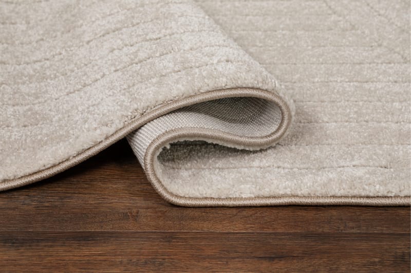 Genova Zen Wiltonmatta 80x150 cm Oval - Beige - Textil & mattor - Mattor - Modern matta - Wiltonmattor