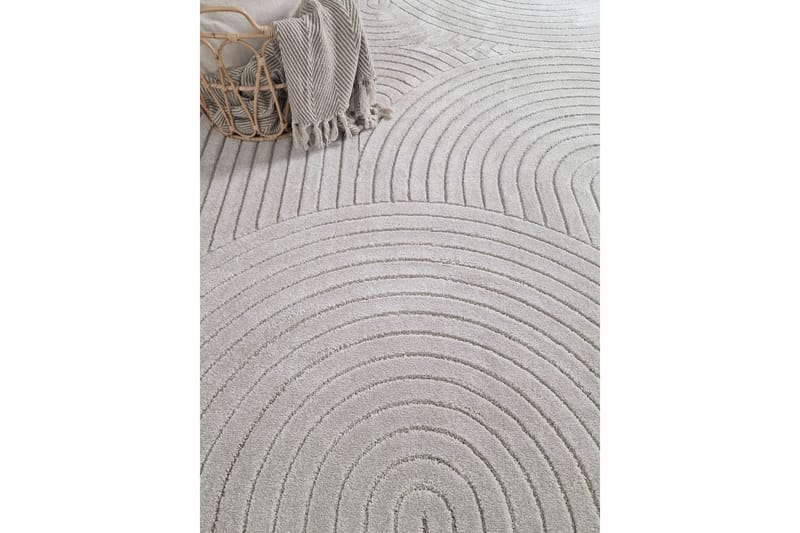 Genova Zen Wiltonmatta 80x150 cm Oval - Beige - Textil & mattor - Mattor - Modern matta - Wiltonmattor