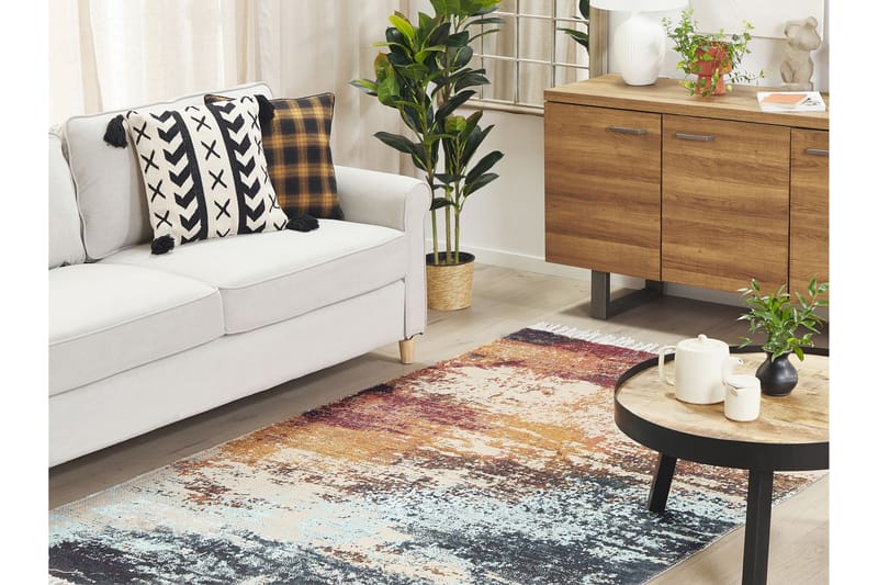 Germencik Ryamatta 150x230 cm - Beige - Textil & mattor - Mattor - Modern matta - Ryamatta & luggmatta