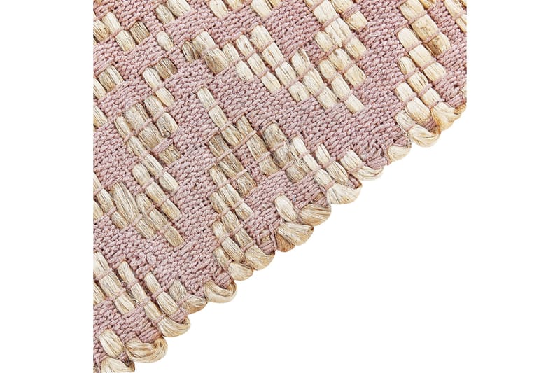 Gerze Bomullsmatta 140x200 cm - Rosa - Textil & mattor - Mattor - Modern matta - Bomullsmatta