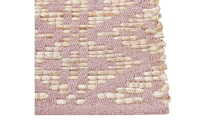 Gerze Bomullsmatta 140x200 cm - Rosa - Textil & mattor - Mattor - Modern matta - Bomullsmatta