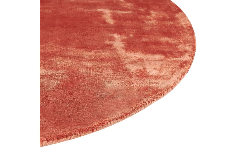 GesiIi Ryamatta 140 cm Rund - Orange - Textil & mattor - Mattor - Modern matta - Ryamatta & luggmatta