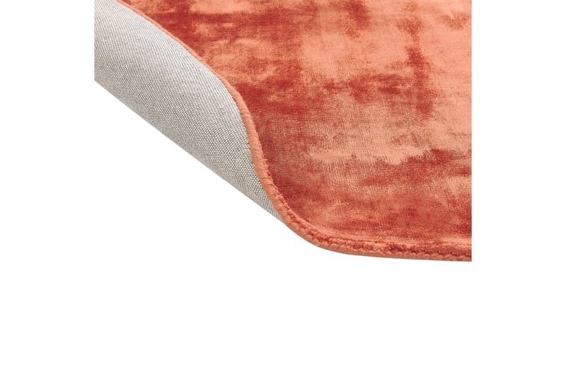 GesiIi Ryamatta 140 cm Rund - Orange - Textil & mattor - Mattor - Modern matta - Ryamatta & luggmatta