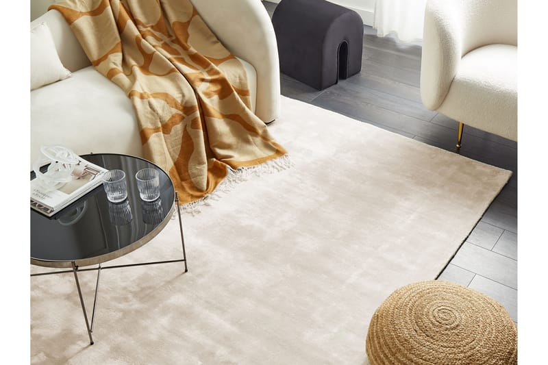 GesiIi Ryamatta 160x230 cm - Beige - Textil & mattor - Mattor - Modern matta - Ryamatta & luggmatta