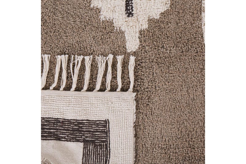 Geyve Bomullsmatta 160x230 cm - Beige - Textil & mattor - Mattor - Modern matta - Bomullsmatta