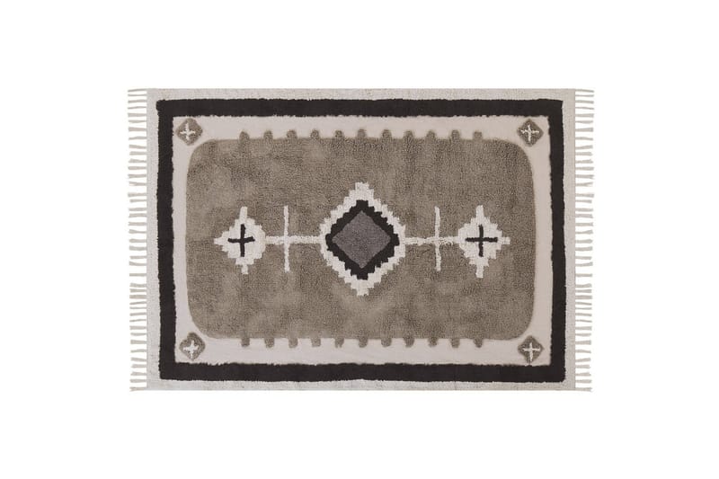 Geyve Bomullsmatta 160x230 cm - Beige - Textil & mattor - Mattor - Modern matta - Bomullsmatta