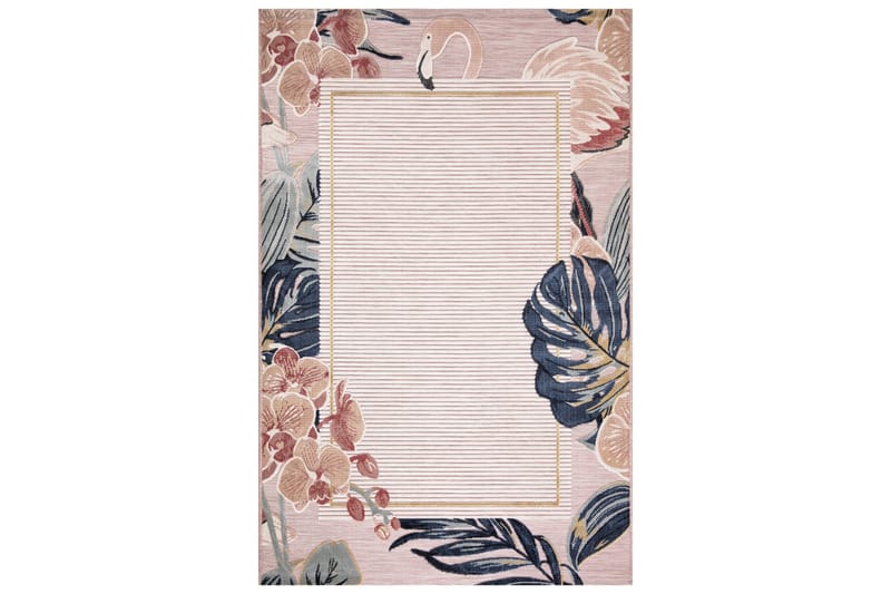 Gilly Gångmatta 78x300 cm Rektangulär - Rosa - Textil & mattor - Mattor - Modern matta - Wiltonmattor
