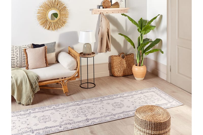 Goller Gångmatta 80x300 cm - Beige - Textil & mattor - Mattor - Modern matta - Gångmattor