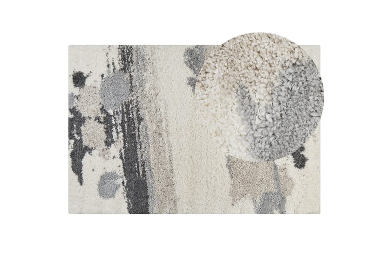 Goris Ryamatta 200x300 cm - Svart/Vit - Textil & mattor - Mattor - Modern matta - Ryamatta & luggmatta