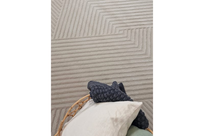 Ritz Wiltonmatta 160x230 cm Rektangulär - Linne - Textil & mattor - Mattor - Modern matta - Friezematta