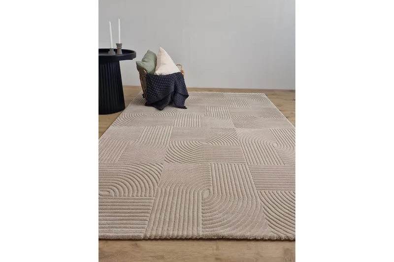 Ritz Wiltonmatta 160x230 cm Rektangulär - Linne - Textil & mattor - Mattor - Modern matta - Friezematta