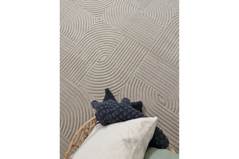 Ritz Wiltonmatta 200x290 cm Rektangulär - Linne - Textil & mattor - Mattor - Modern matta - Friezematta