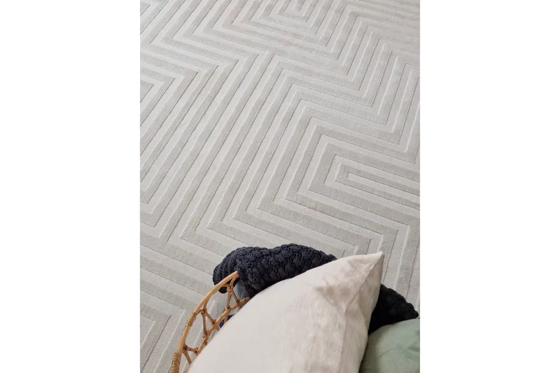 Ritz Wiltonmatta 80x150 cm Rektangulär - Creme - Textil & mattor - Mattor - Modern matta - Friezematta