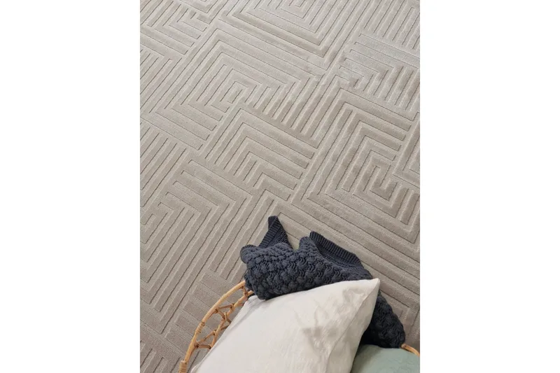 Ritz Wiltonmatta 80x150 cm Rektangulär - Linne - Textil & mattor - Mattor - Modern matta - Friezematta