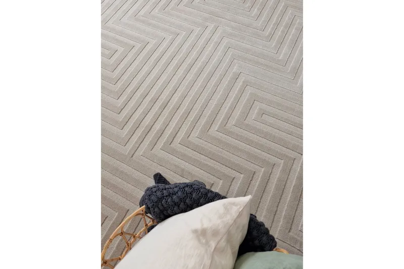 Ritz Wiltonmatta 80x250 cm Rektangulär - Linne - Textil & mattor - Mattor - Modern matta - Friezematta