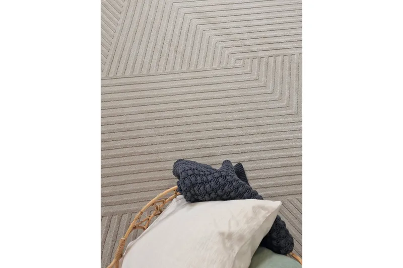 Ritz Wiltonmatta 80x250 cm Rektangulär - Linne - Textil & mattor - Mattor - Modern matta - Friezematta