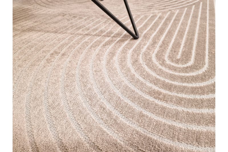 Granada Viskosmatta 240x340 cm Rektangulär - Sand - Textil & mattor - Mattor - Modern matta - Viskosmatta & konstsilkesmatta