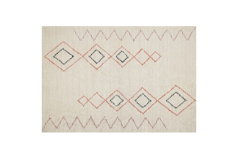 Guwahati Bomullsmatta 160x230 cm - Beige - Textil & mattor - Mattor - Modern matta - Bomullsmatta