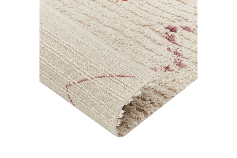 Guwahati Bomullsmatta 160x230 cm - Beige - Textil & mattor - Mattor - Modern matta - Bomullsmatta